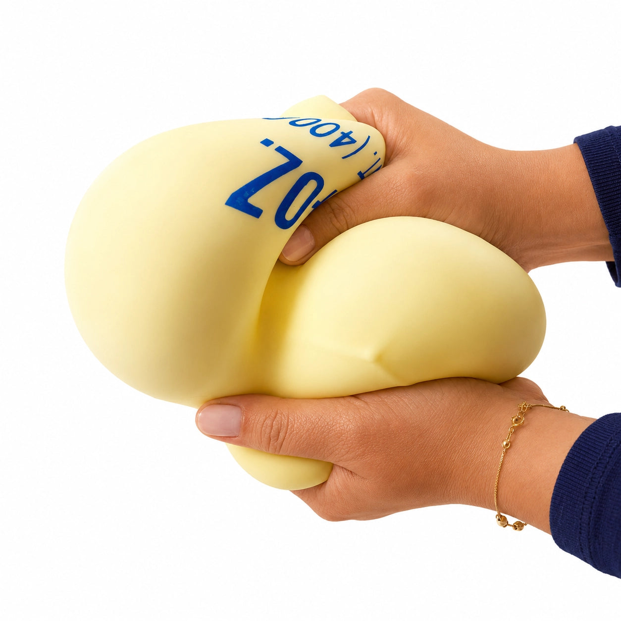Taba Giant Salted Butter Stick Squishy 10" | Jumbo Slow Rise TPR Sensory Fidget Toy | Bossier City, LA