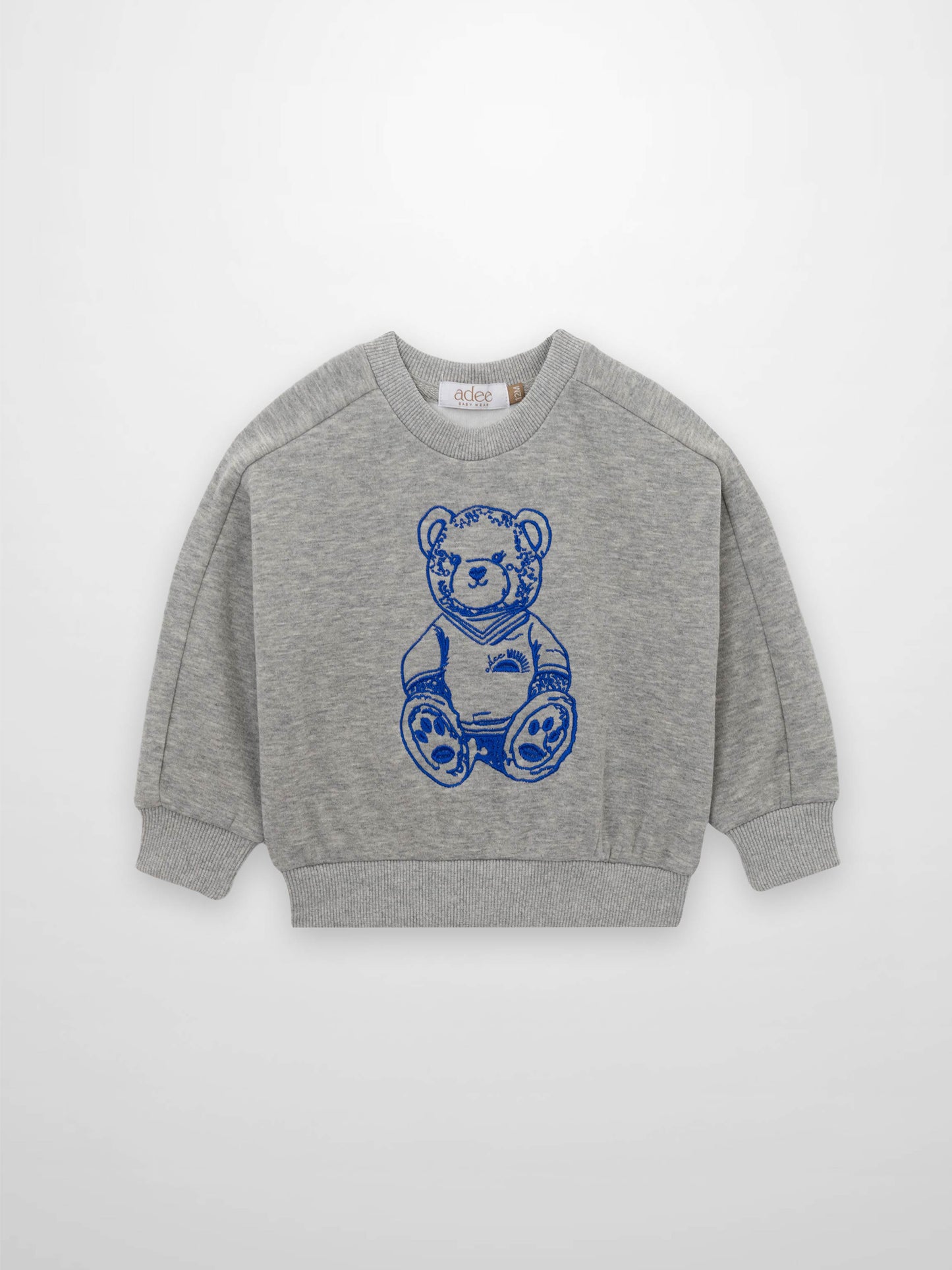 Teddy Bear Sweatshirt - Blue