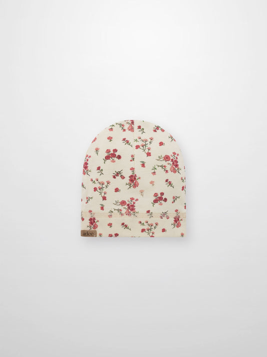 Winter Roses Beanie