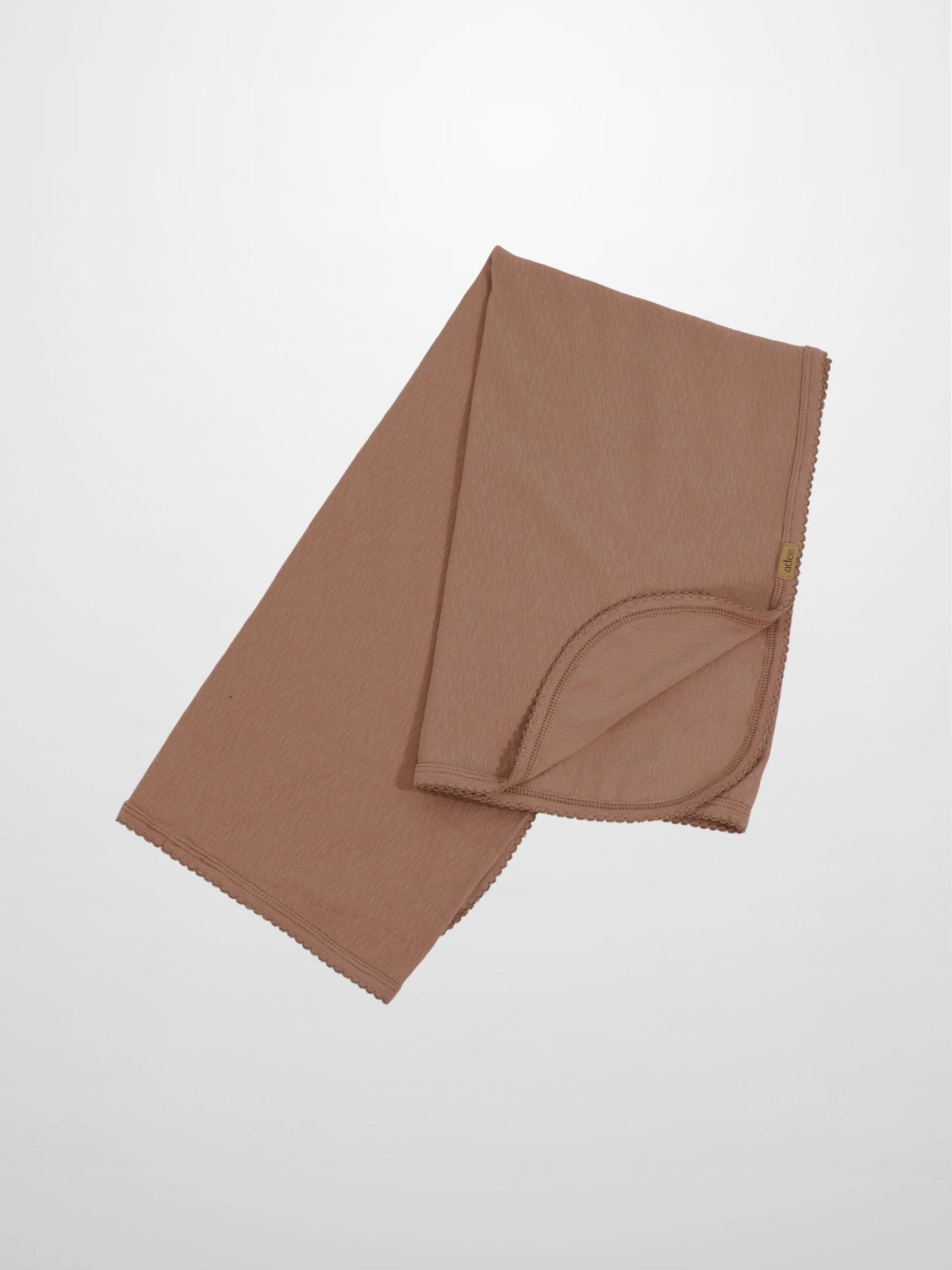 Pink Scalloped Blanket