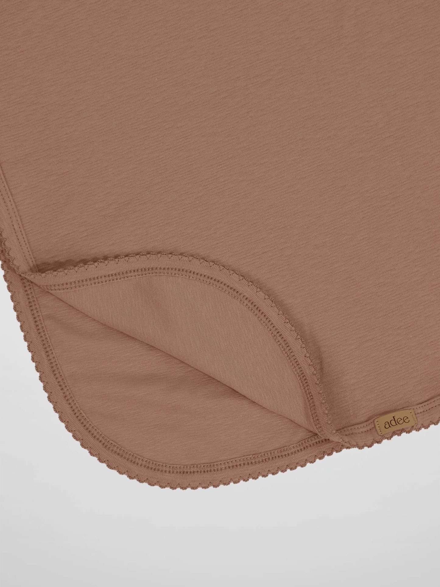 Pink Scalloped Blanket