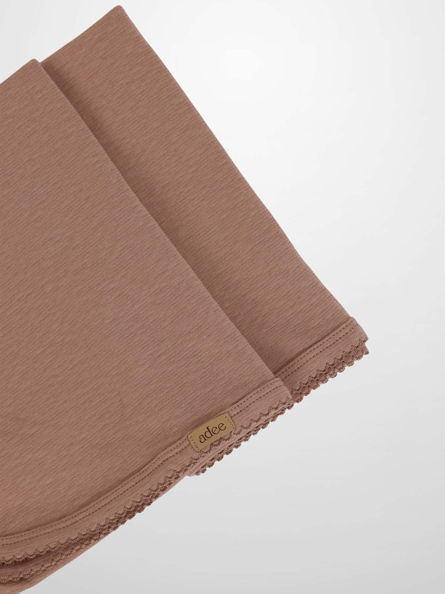 Pink Scalloped Blanket