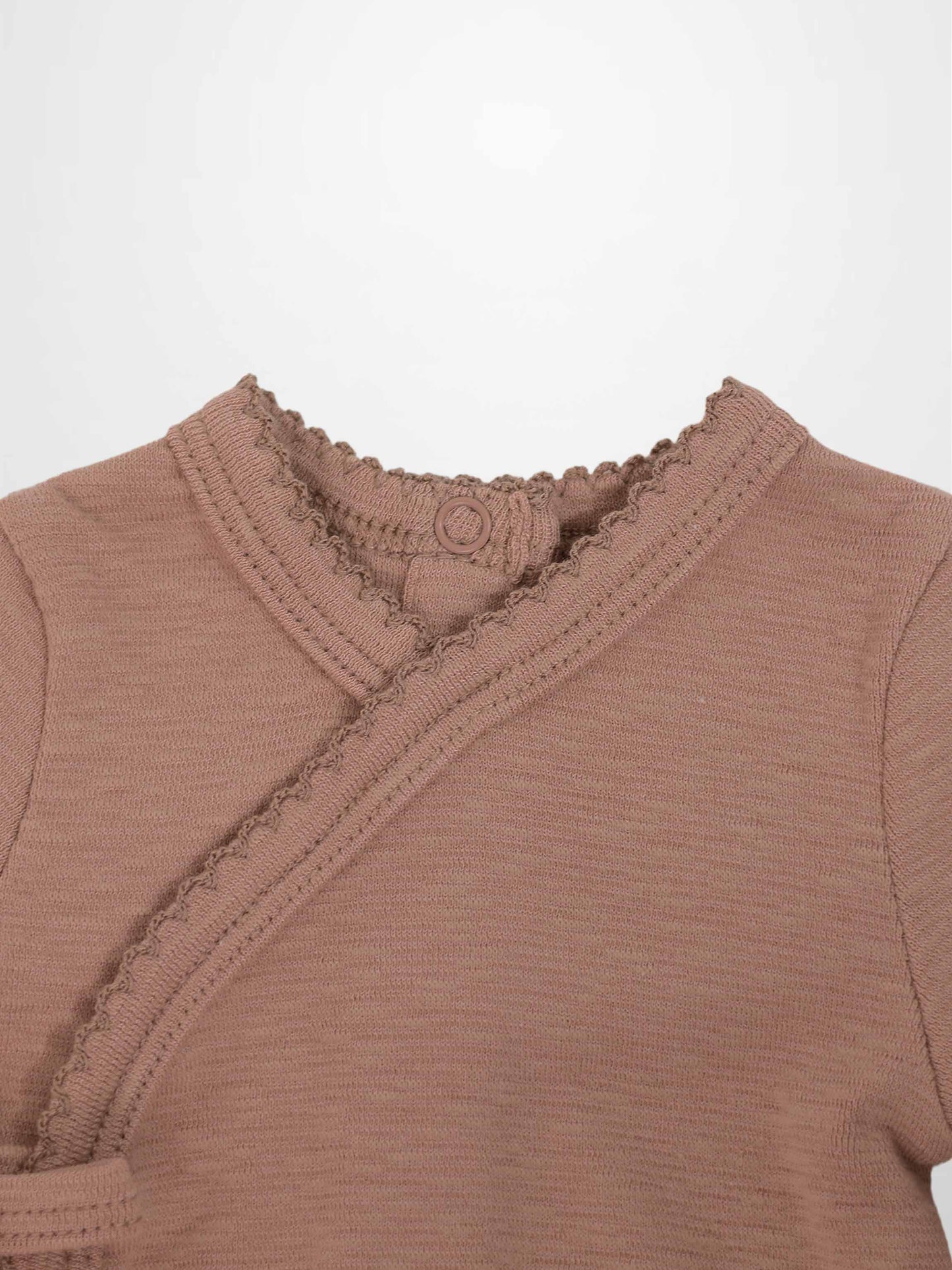 Pink Scalloped Stretchy