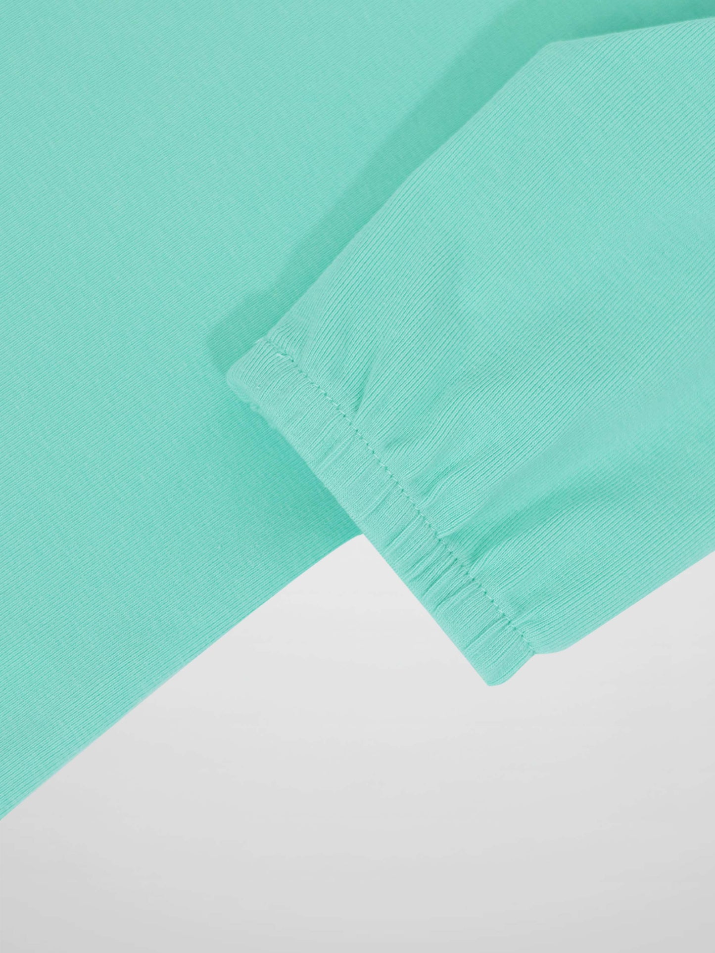 3/4 Puff Sleeve T-shirt - Mint Green