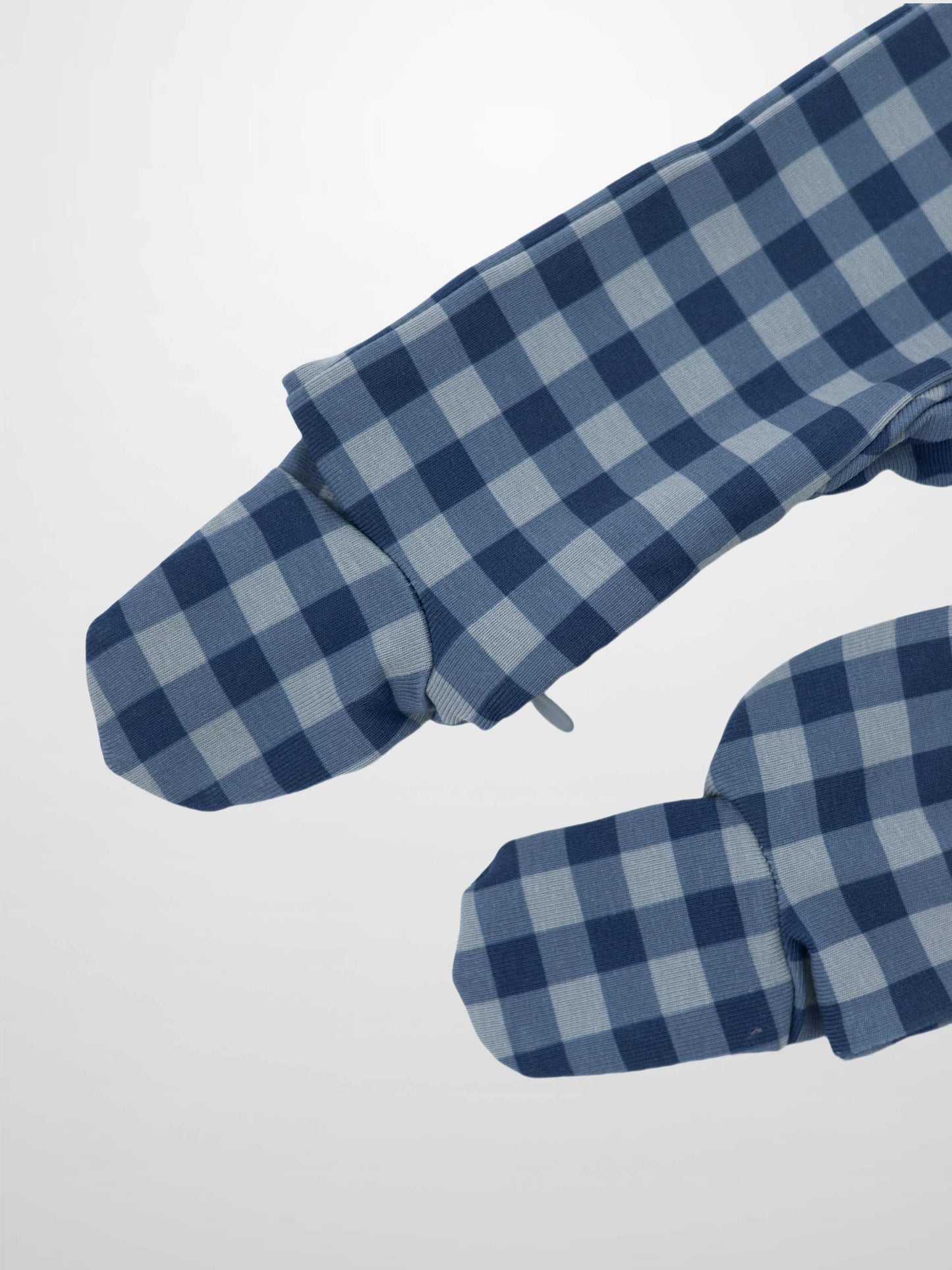 Blue Gingham Stretchy