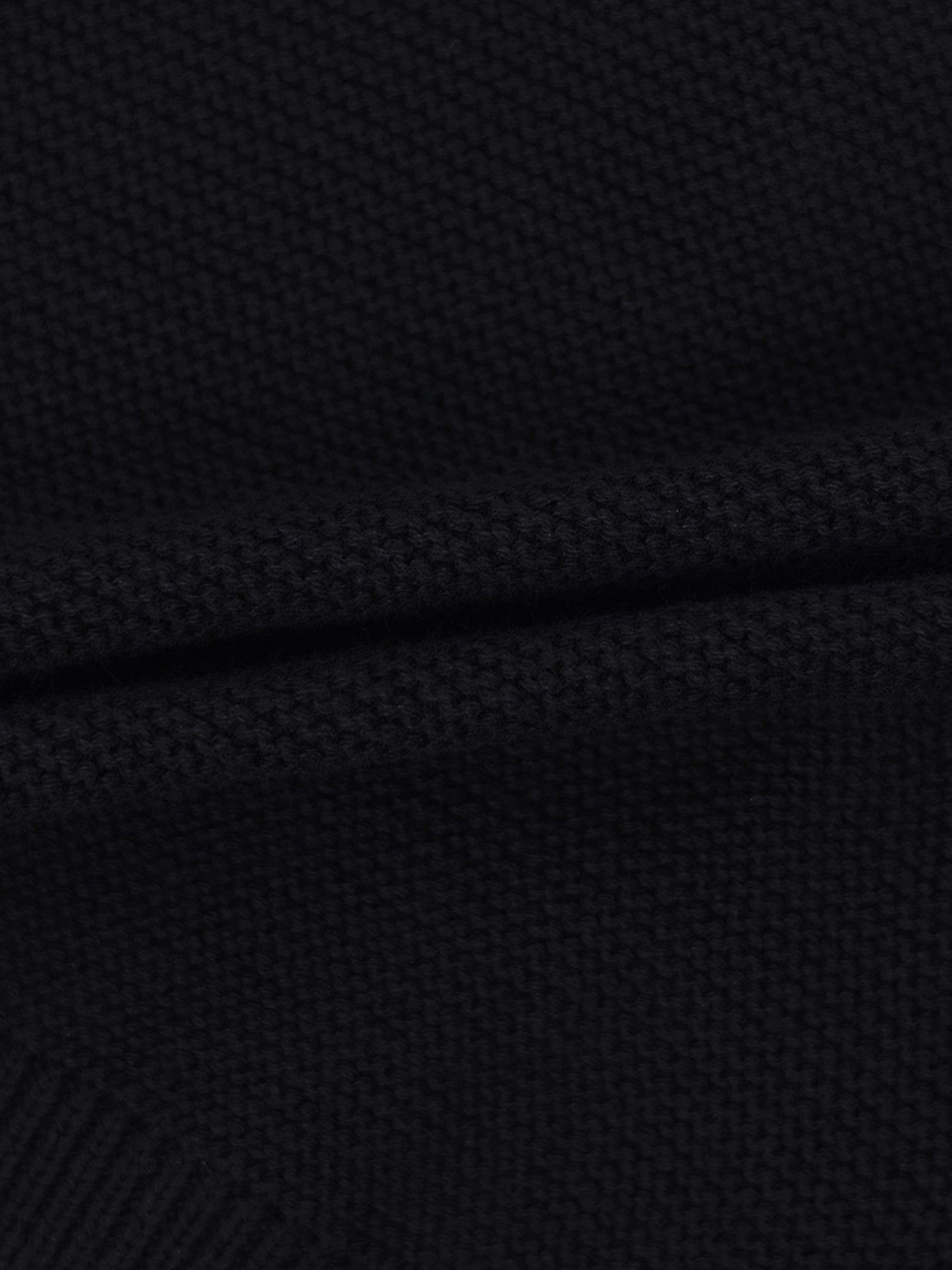 Cropped Cardigan - Black