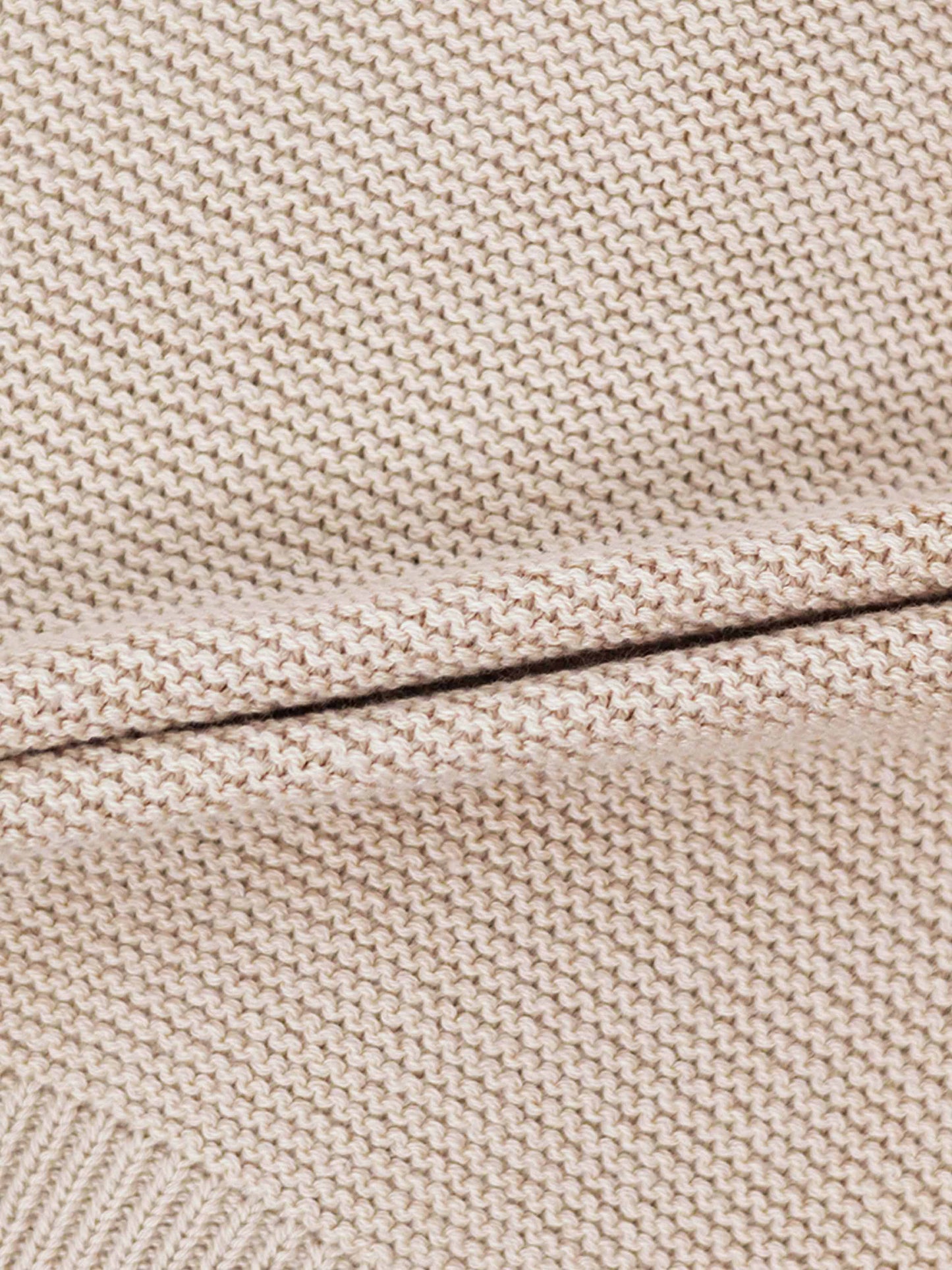 Knit Cardigan - Tan