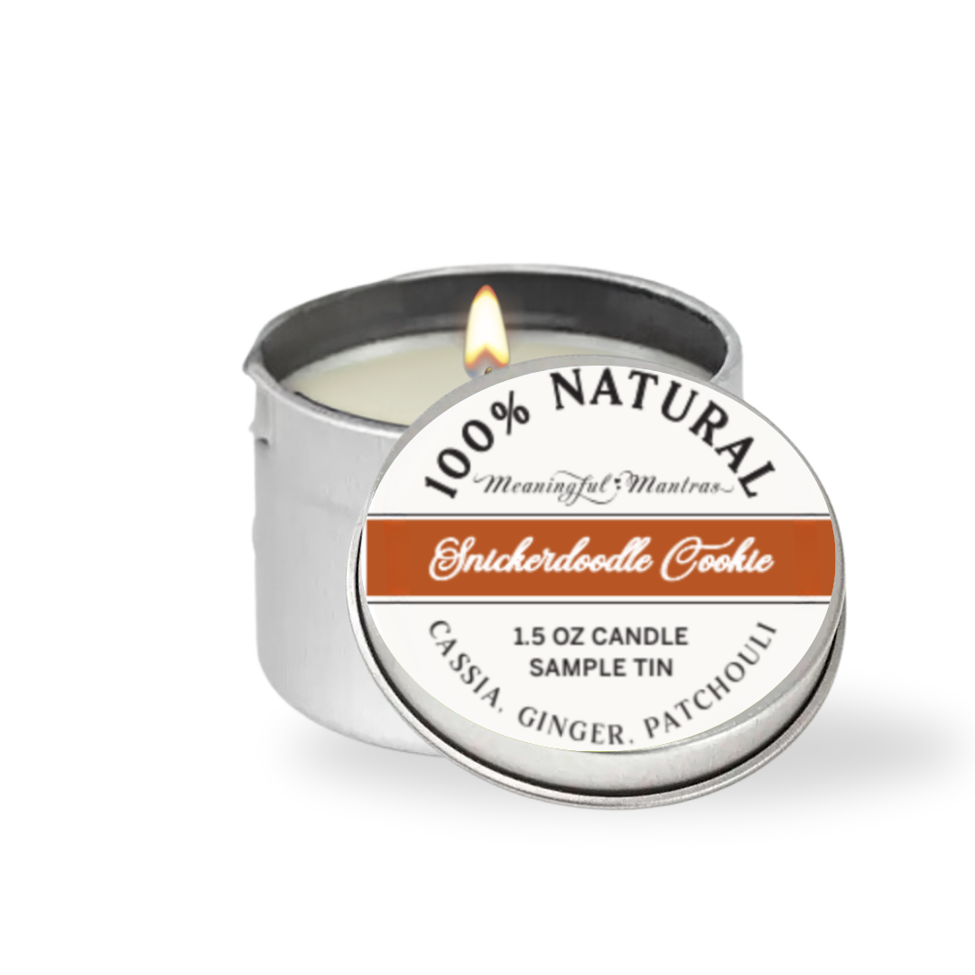 1.5oz Snickerdoodle Tin Candle