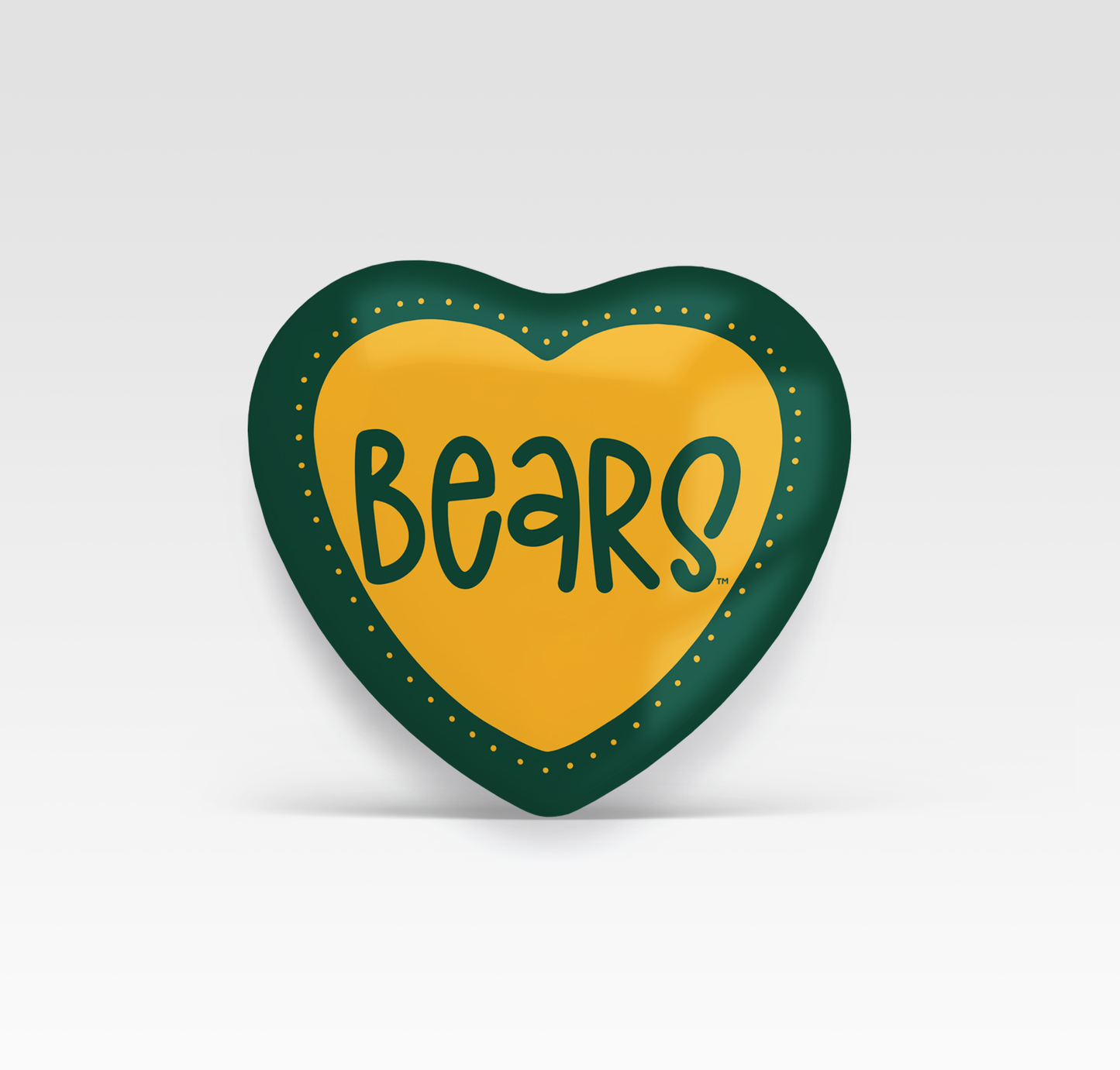 Bears Heart Button