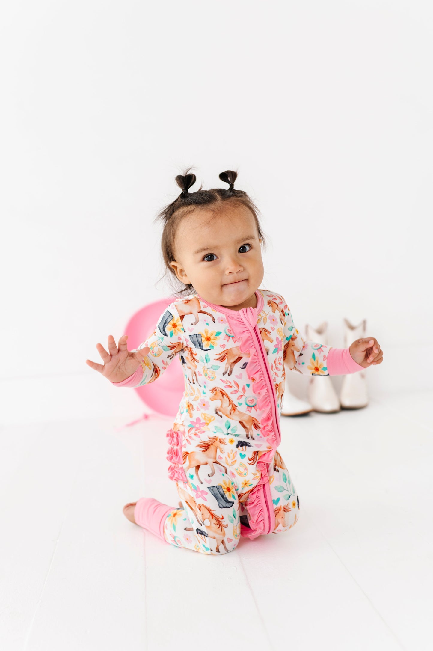 Delilah Ruffle Convertible Romper