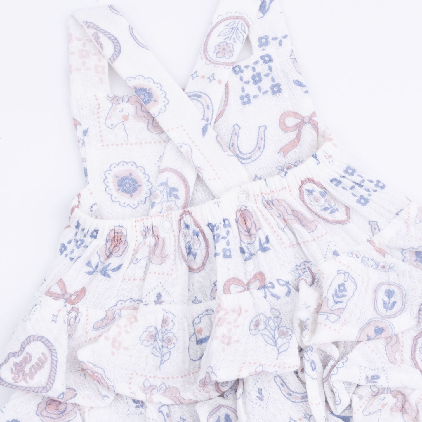 Country Western Heirlooms - Ruffle Sunsuit