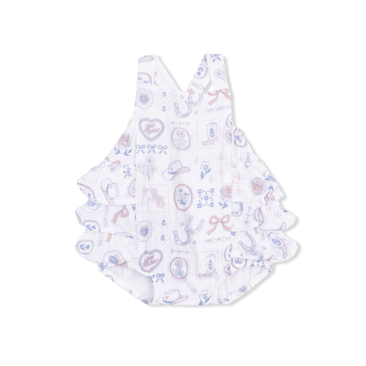Country Western Heirlooms - Ruffle Sunsuit