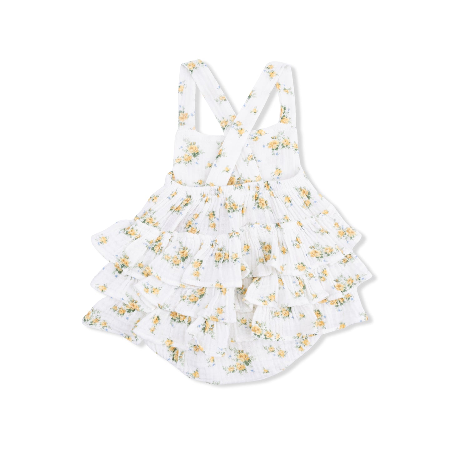 Sunshine Roses - Ruffle Sunsuit
