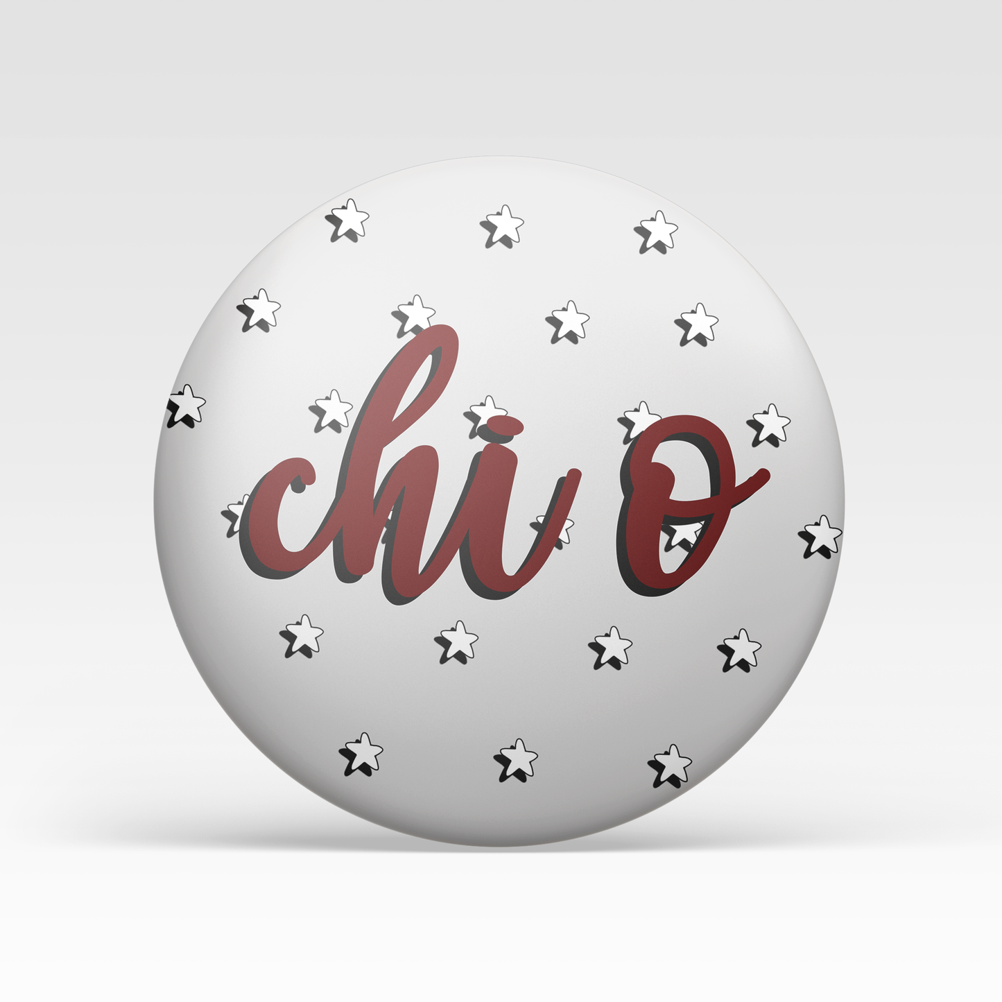Chi Omega Stars - Maroon