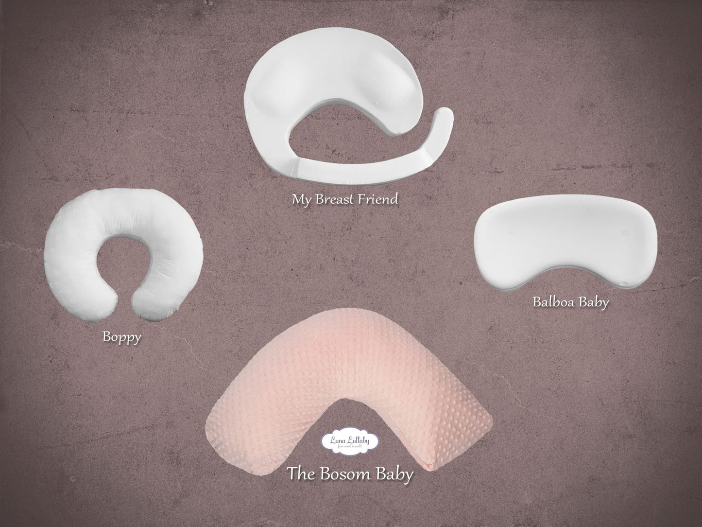 Luna Lullaby Nursing Pillow - Milk Mama Bottle Design | Comfortable Feeding Pillow for Mom & Baby