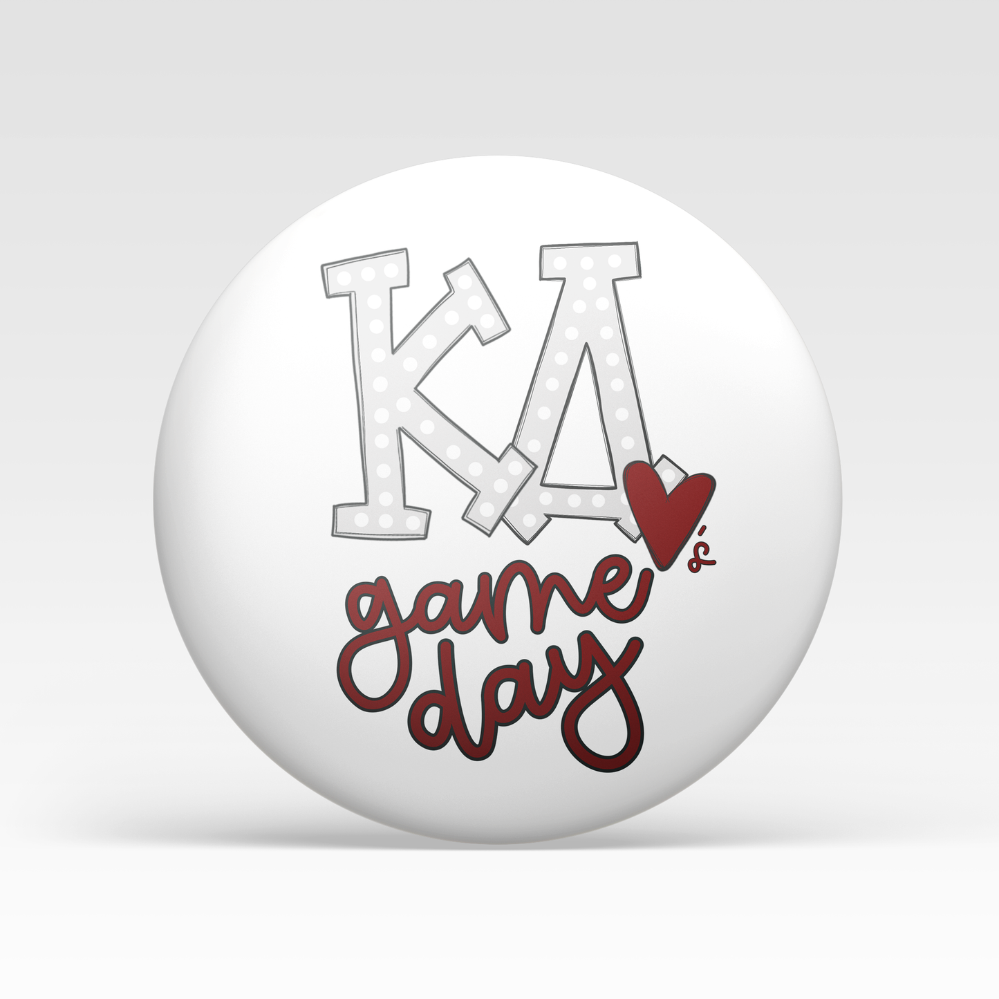 Kappa Delta Loves Game Day - Maroon