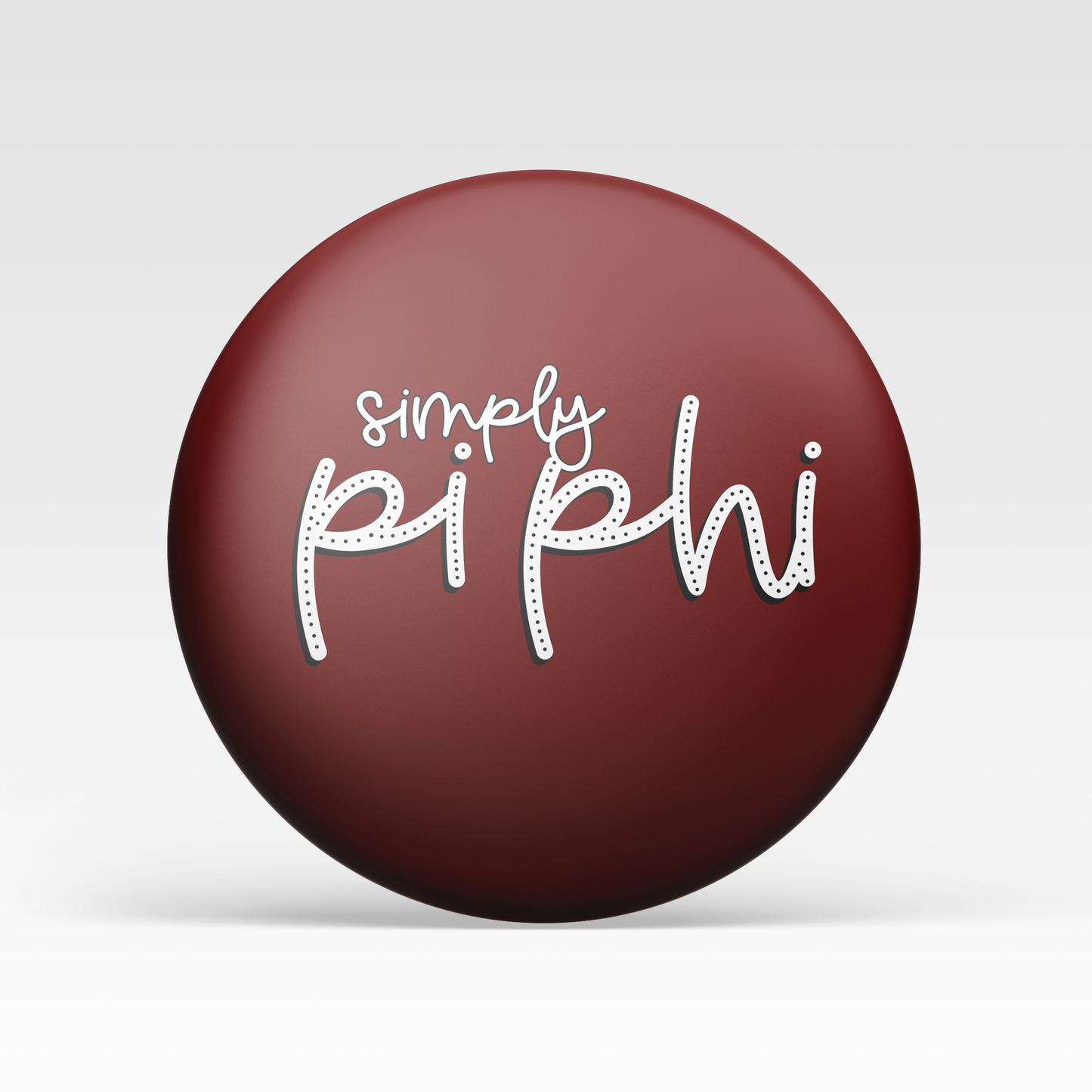 Simply Pi Phi - Maroon