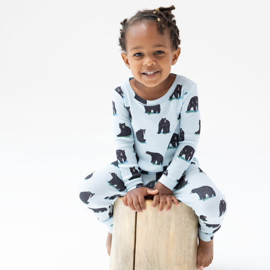 Black Bears - Long Sleeve Loungewear Set