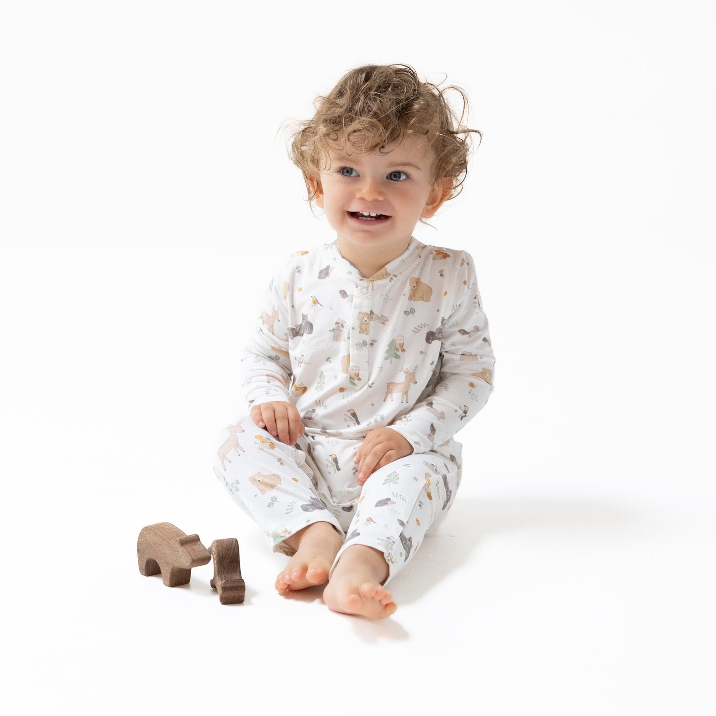 Woodland Babies - Uni Romper