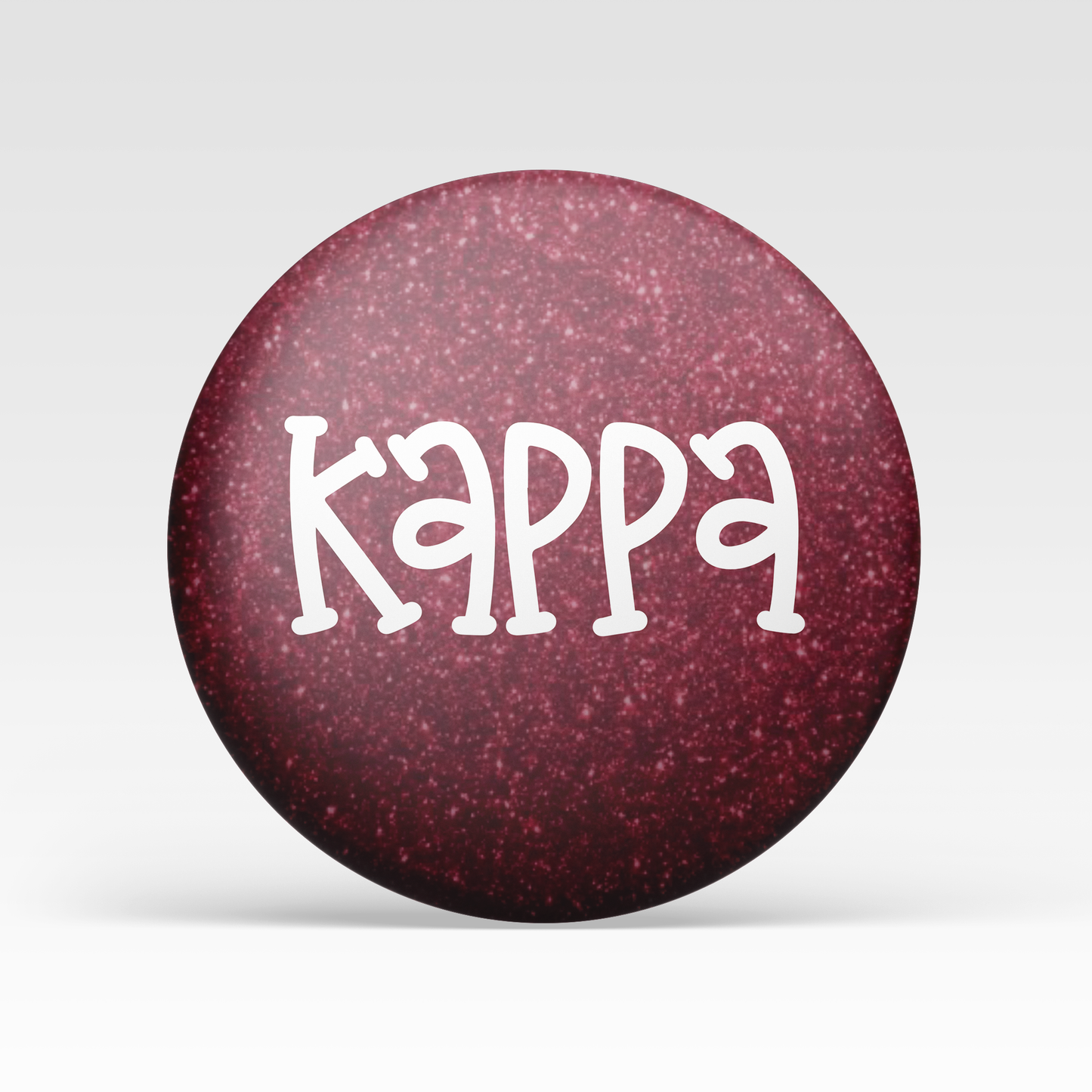 Kappa Kappa Gamma Maroon Glitter