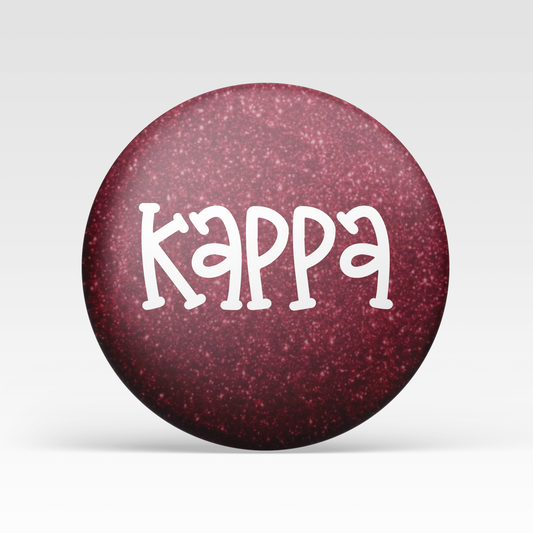 Kappa Kappa Gamma Maroon Glitter