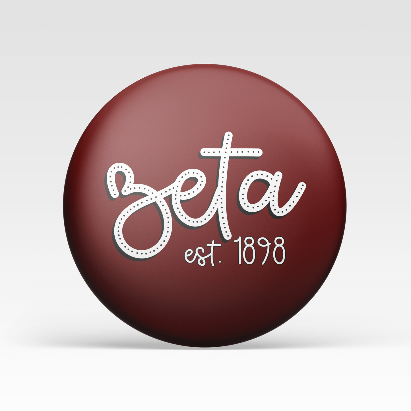 Zeta Est. 1898 - Maroon