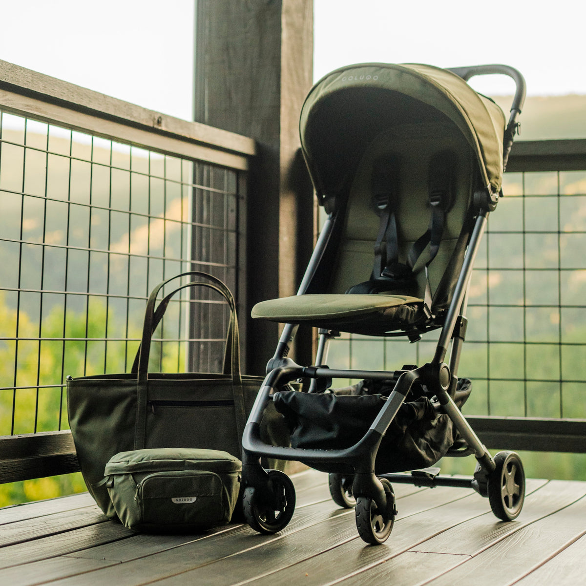 The Diaper Tote, Olive