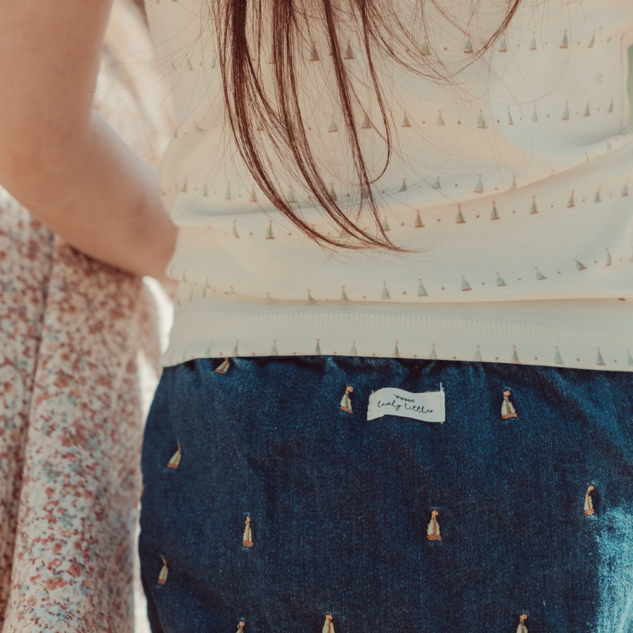 The Printed Bonnet - Mini Sailboat