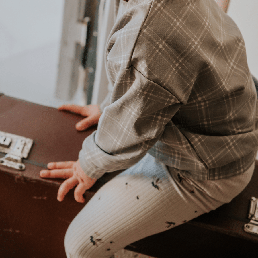 The Printed Legging -  Olive