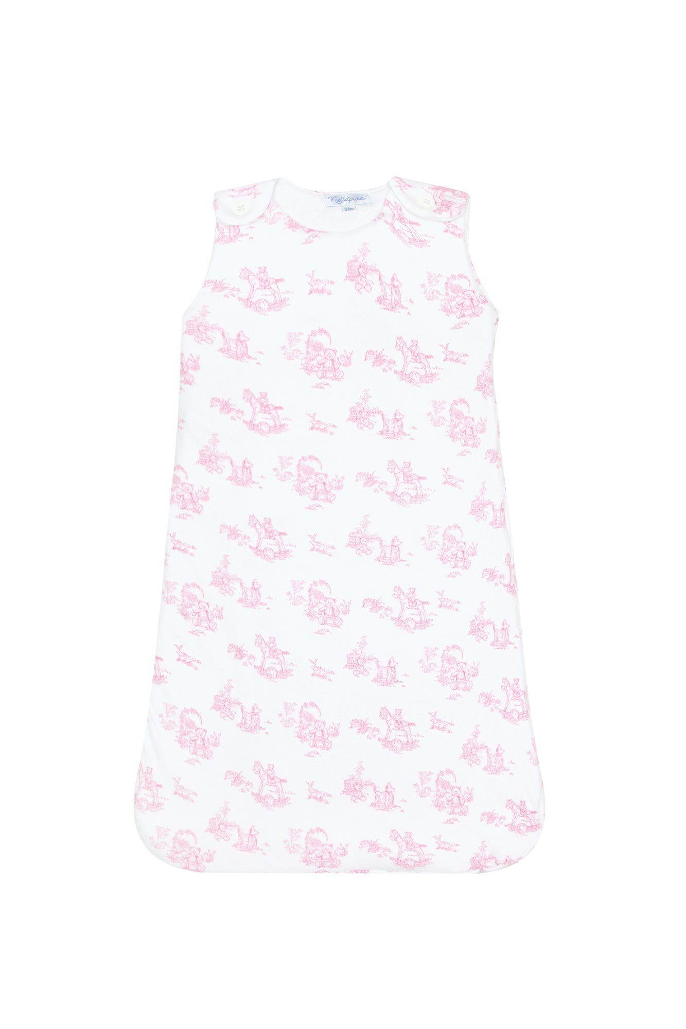 Pink Toile Winter Sack