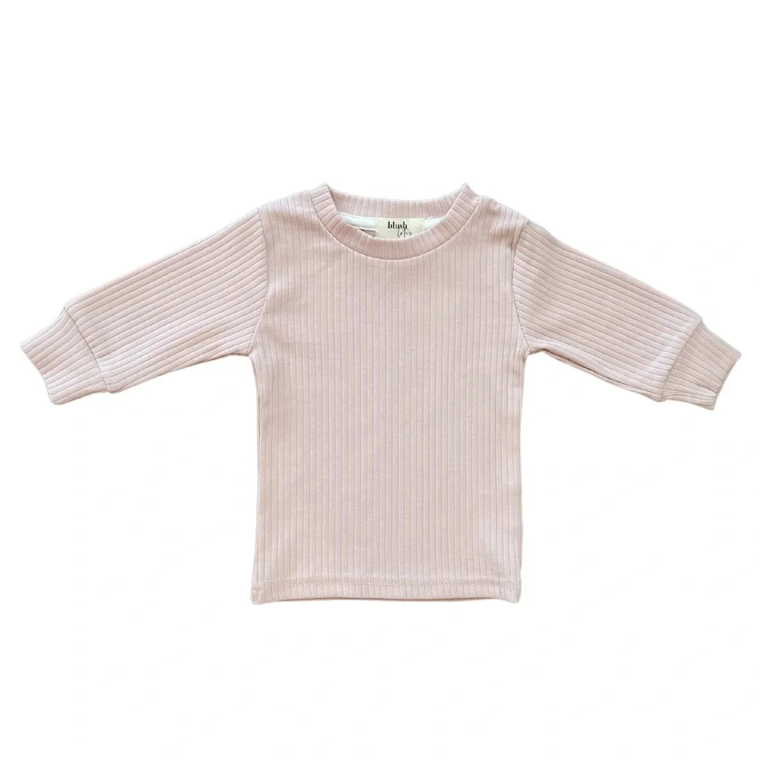 Ribbed Top - Light Pink