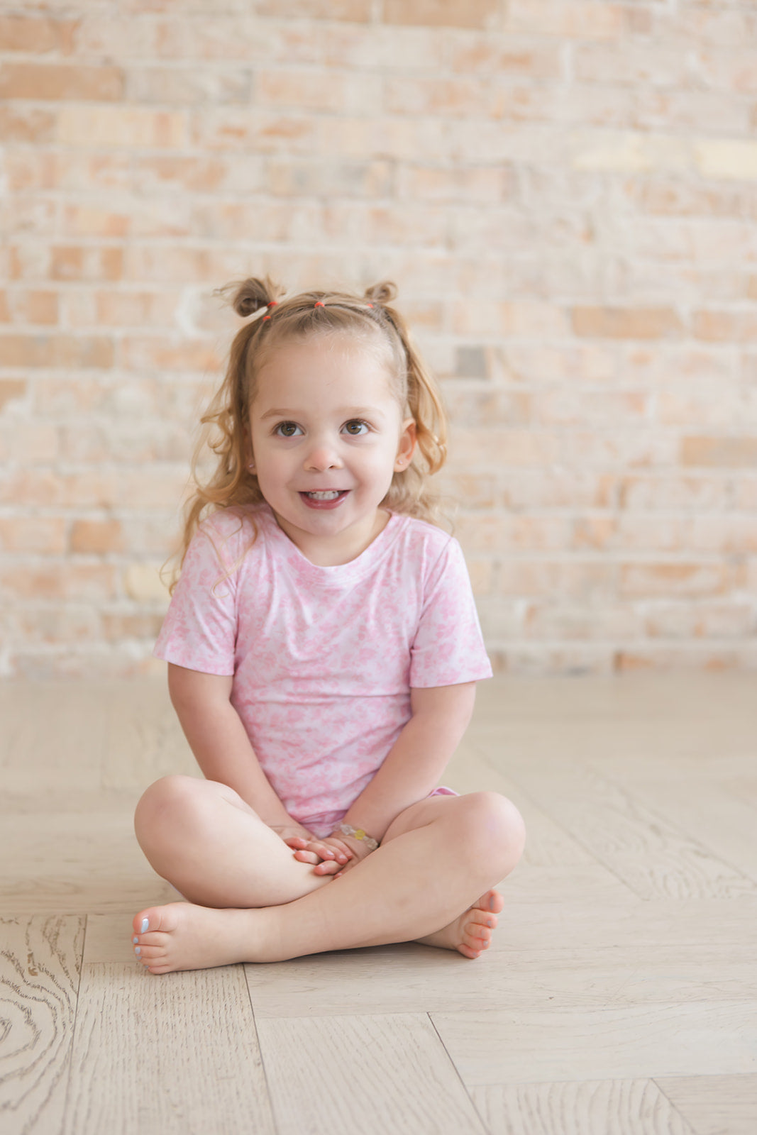 Pink Toile - Short Set