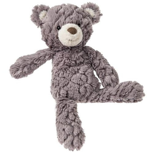 Grey Putty Bear Plush – Soft Neutral Teddy Bear | Baby Gift Boutique in Bossier City, LA