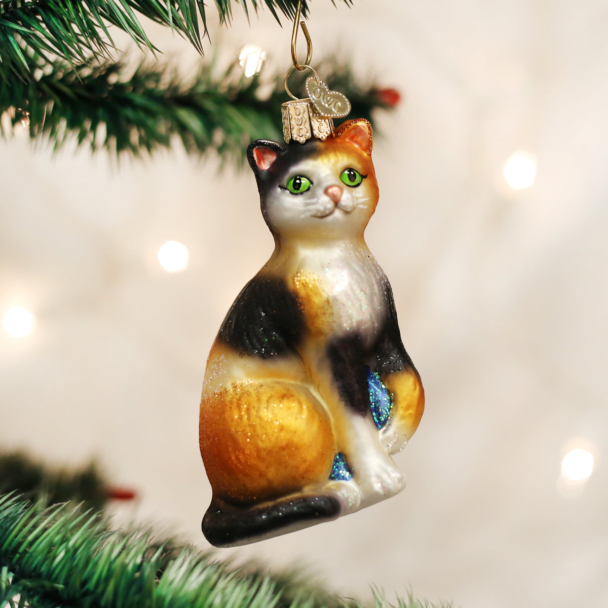 Calico Cat Ornament