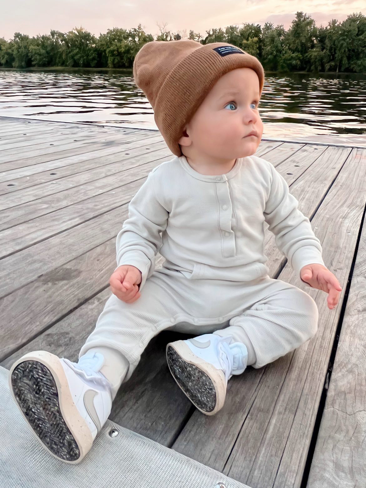 PECAN TODDLER BEANIE