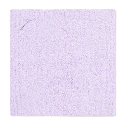 Chenille - Lavender Mini Chenille Pacifier Holder Blanket