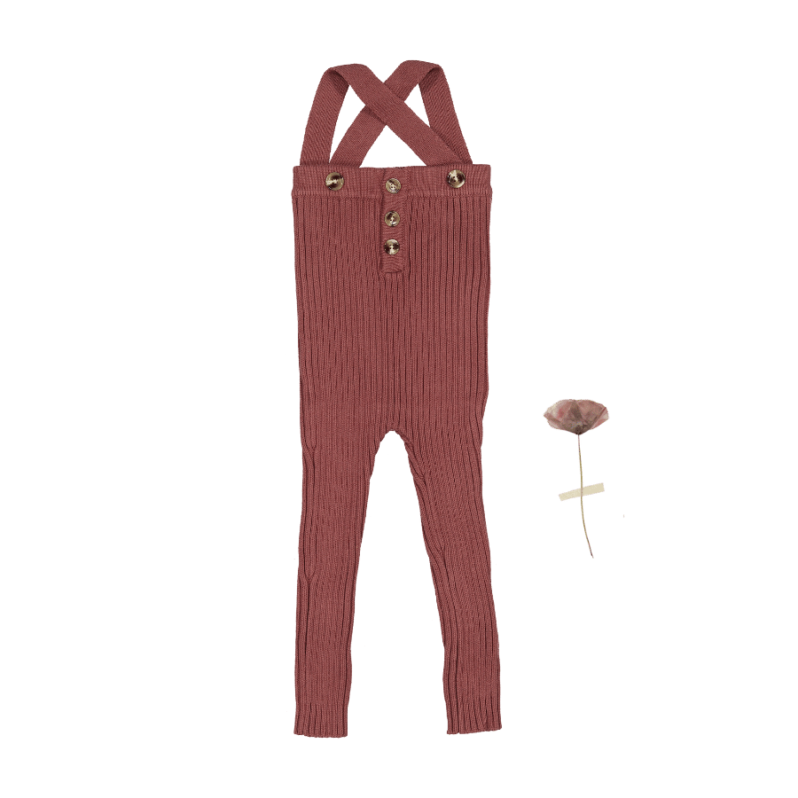 The Knit Overall - Rosewood