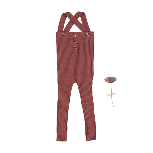 The Knit Overall - Rosewood