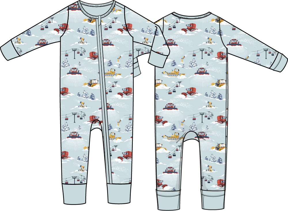 Snow Cats - Convertible Romper