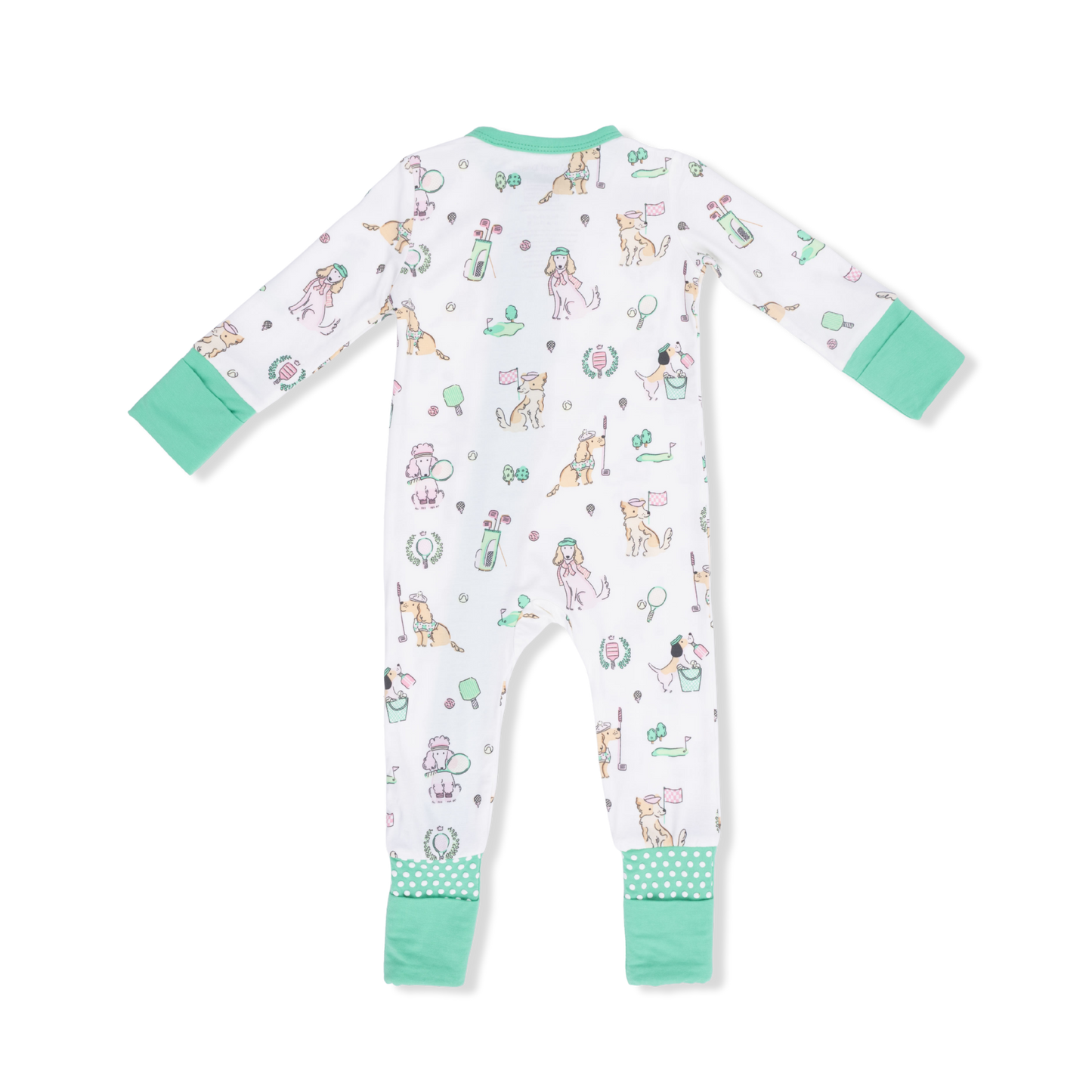 Country Club Dogs Pink - Convertible Romper
