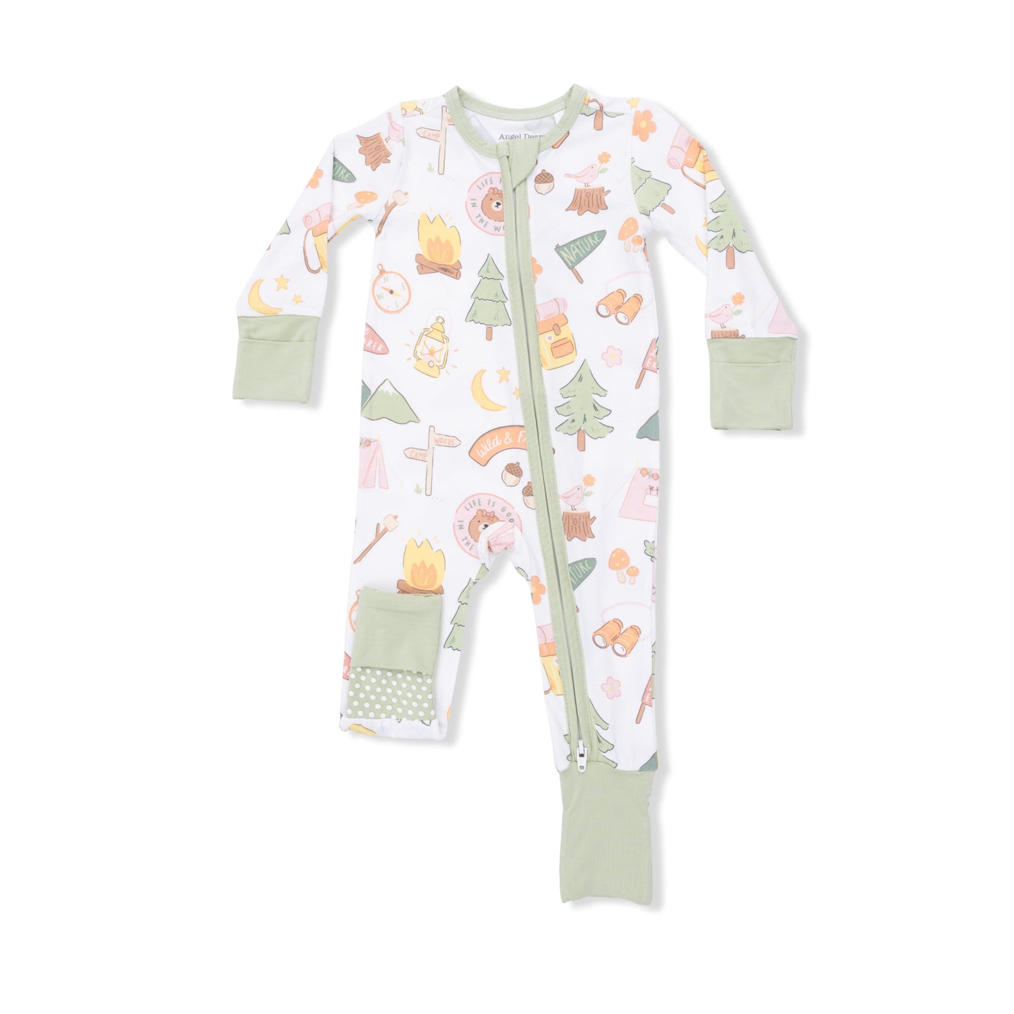 Camping Pink - Convertible Romper