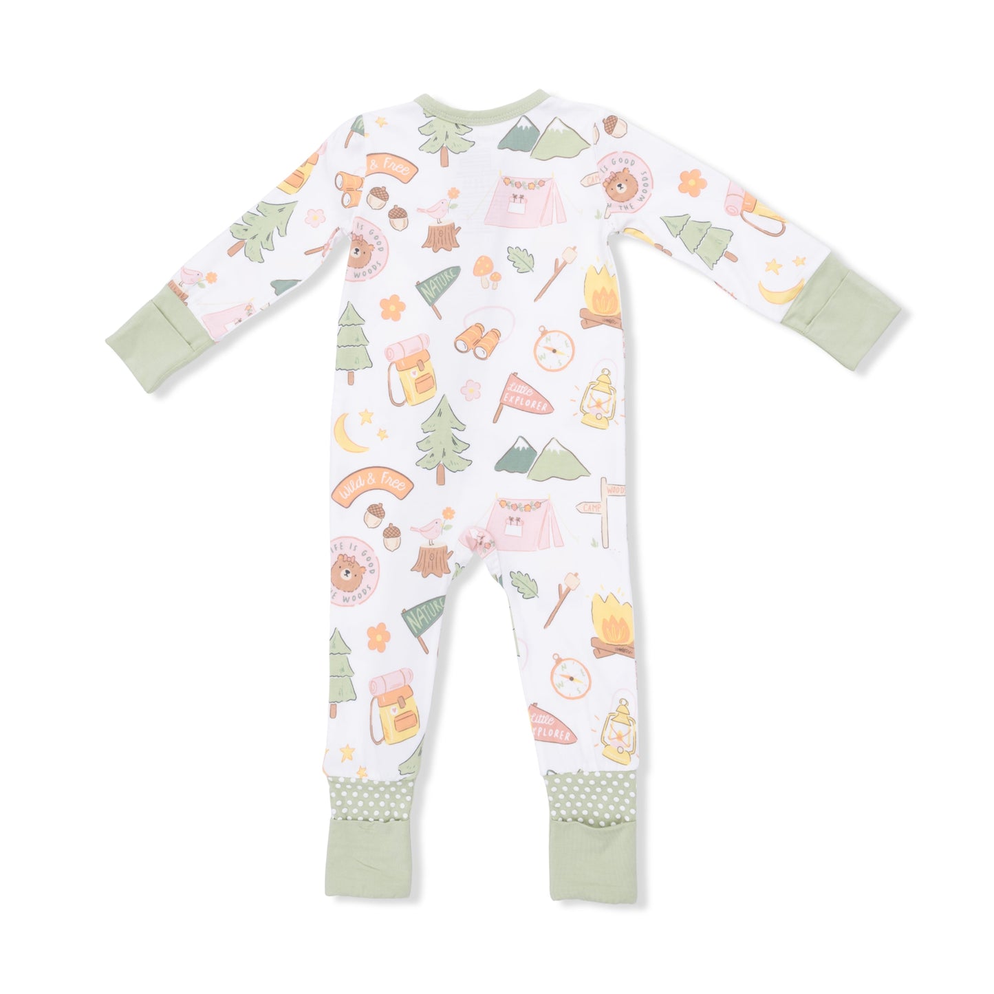 Camping Pink - Convertible Romper