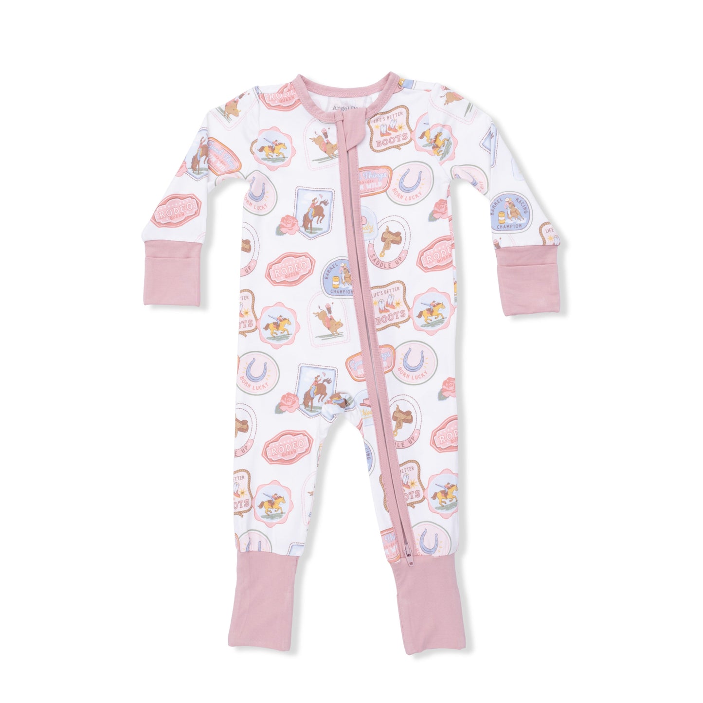 Rodeo Patches Pink - Convertible Romper
