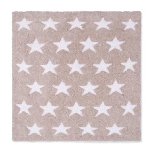 Chenille - Natural Star Blanket