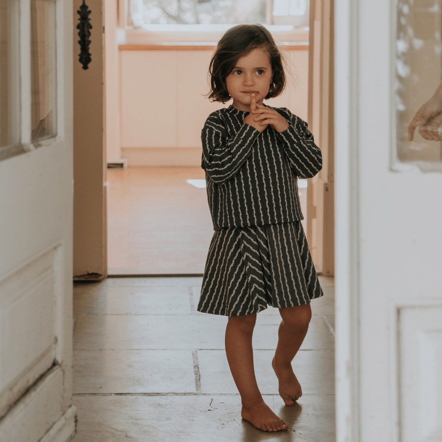 The Printed Skirt -  Linear Stem