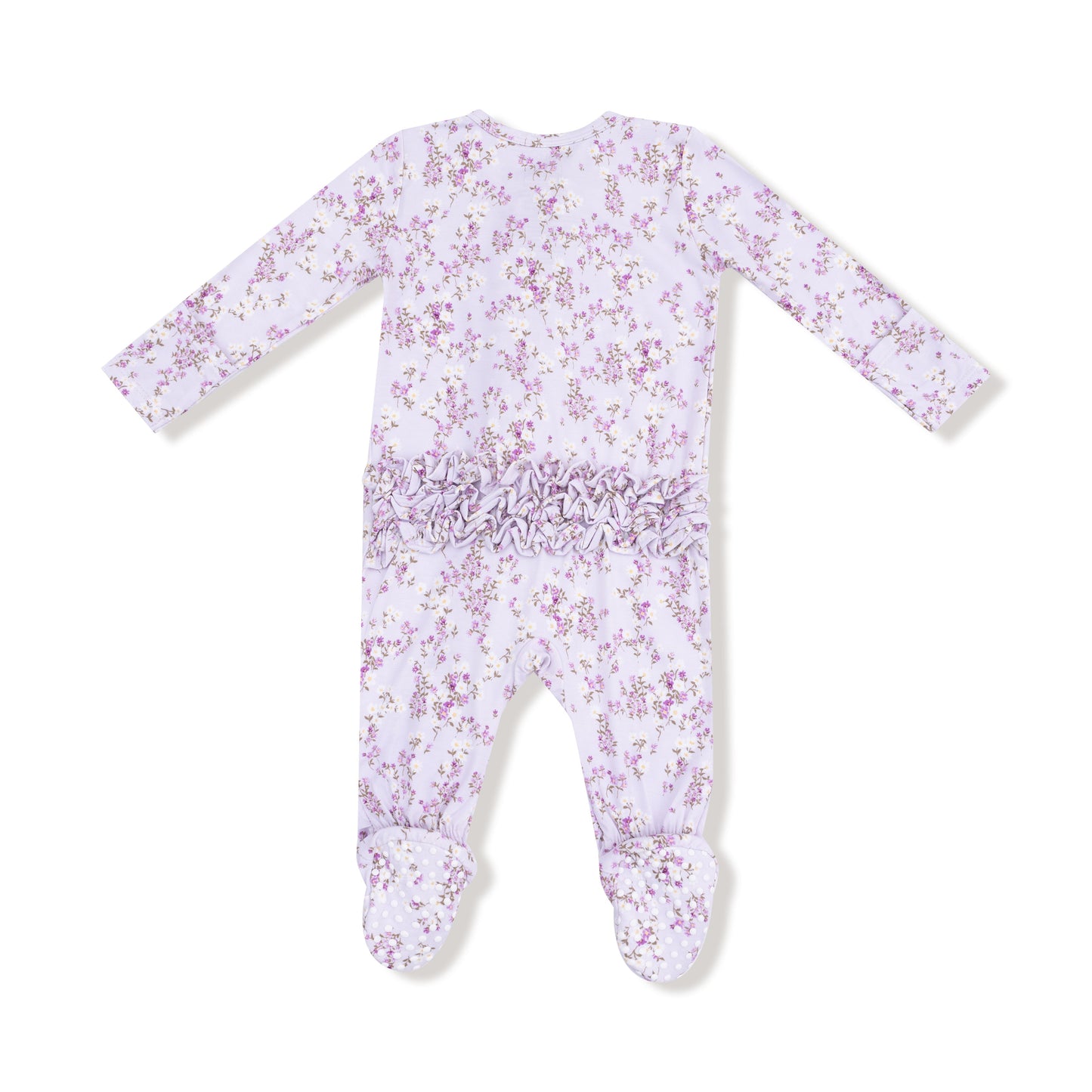 2 Way Ruffle Zipper Footie