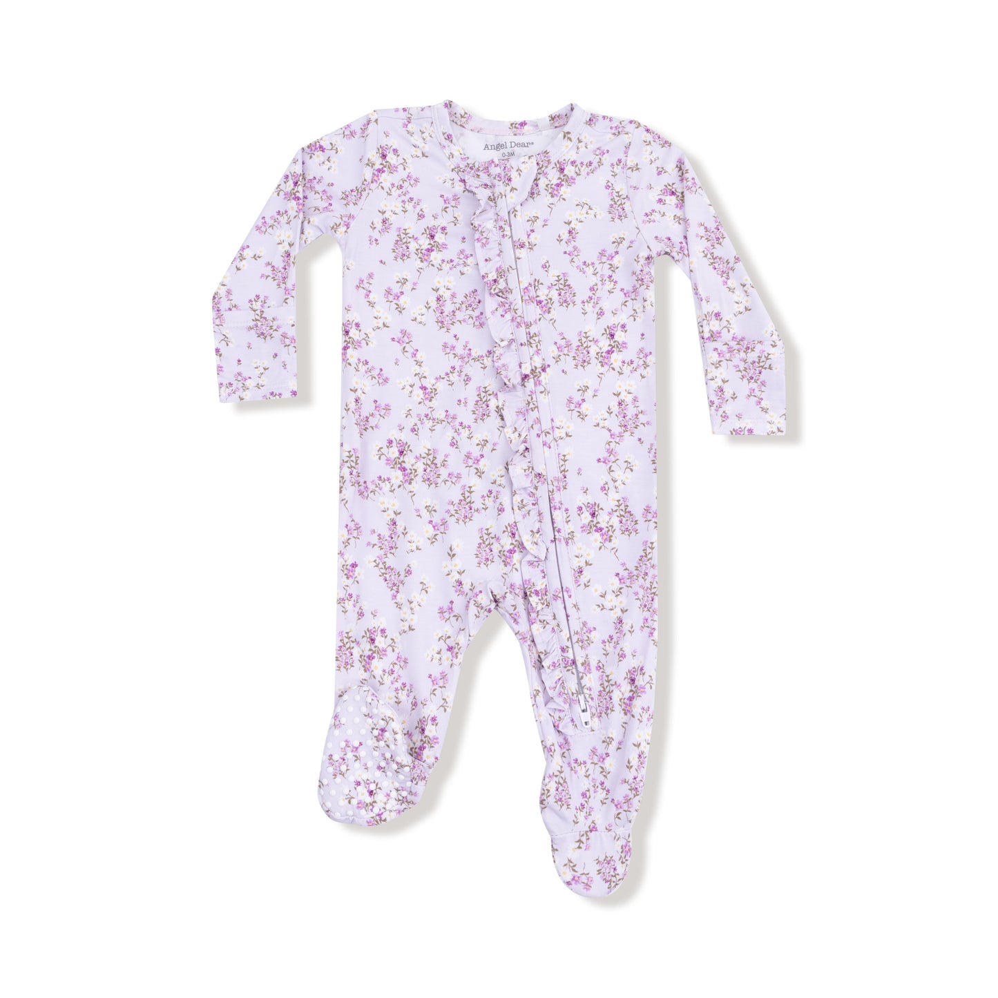 2 Way Ruffle Zipper Footie