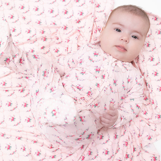 2 Way Ruffle Zipper Footie