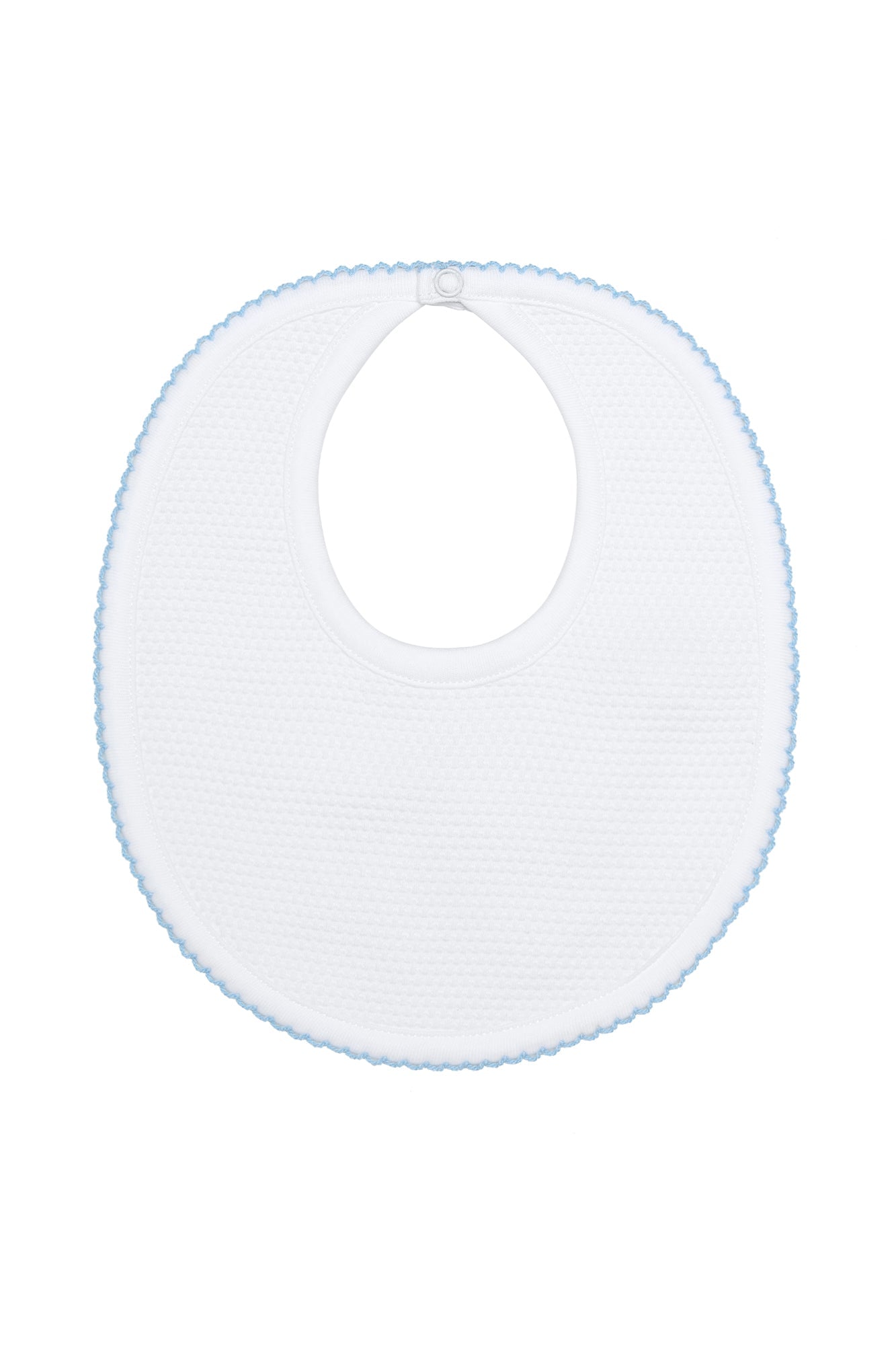 White Bubble Baby Bib