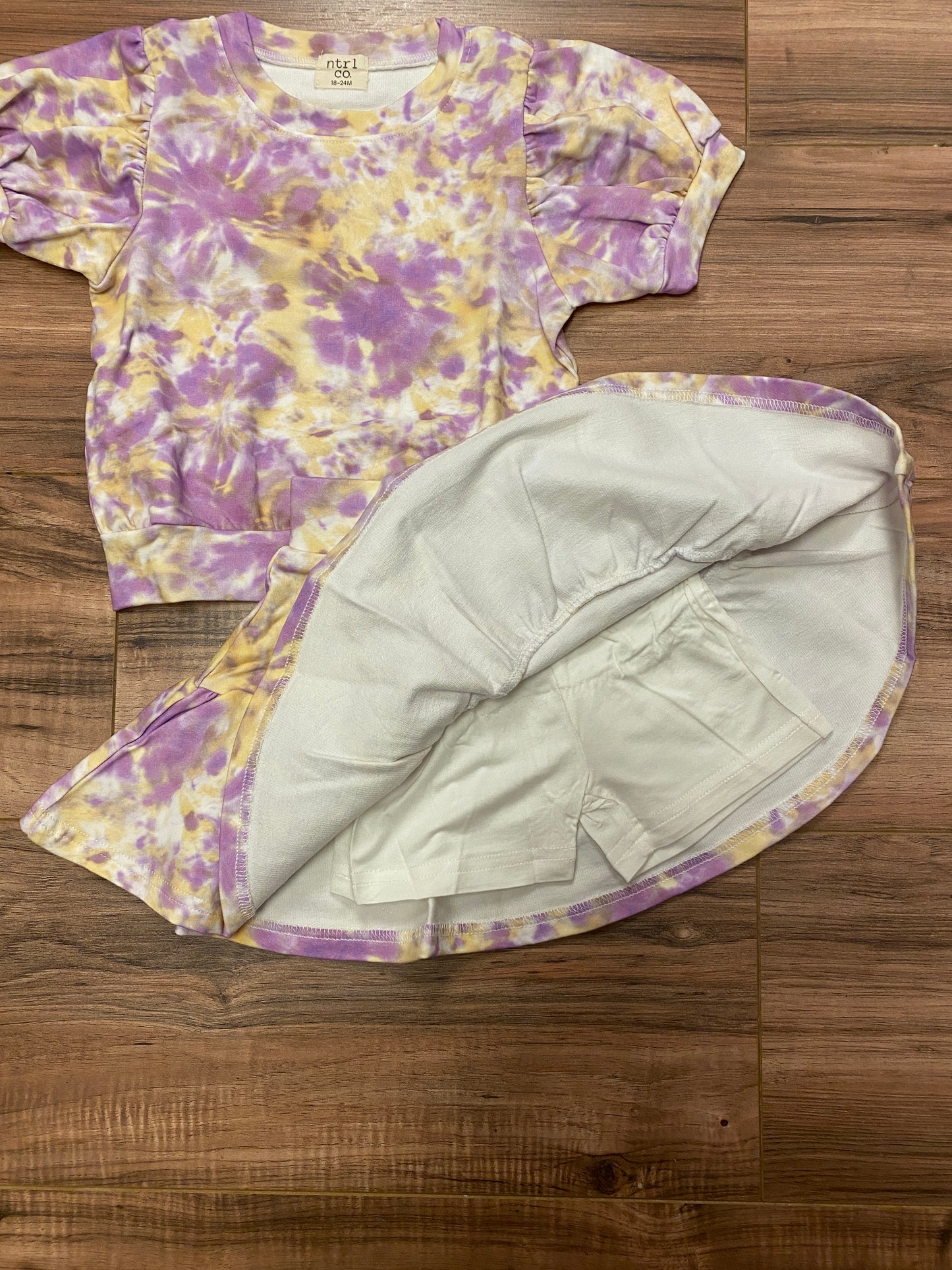 Carnival Swirl Twirl & Whirl Skirt Set